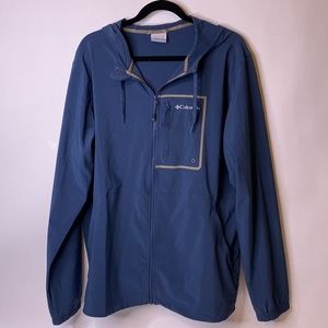 Like-New Blue Columbia Alpine Action Arista Jacket